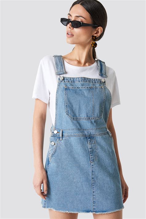 Dungaree Dress Blue Na