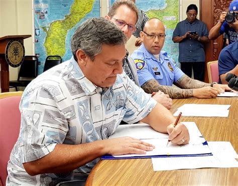 Calvo Asks Feds For Money To Fight Drug Trafficking On Guam