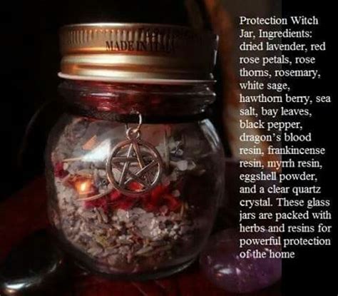 Protection Jar Jar Spells Wiccan Spells Witchcraft Wiccan Art