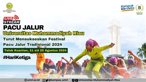 PACU JALUR 2024 TEPIAN NAROSA HARI KETIGA YouTube