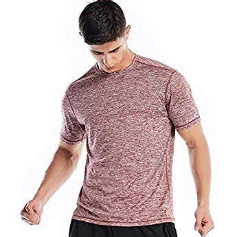 Jeansian Men S 3 Packs Athletic Quick Dry Fit Short Sleeve Sport T