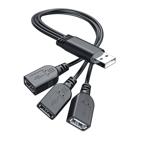 Usb To Splitter Andtobo Usb A Male To Usb Female Jack Y