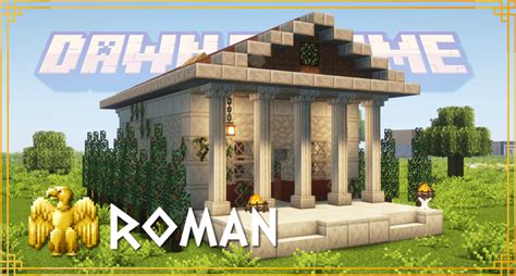 Roman temple | schematic [1.20.1 modded] Minecraft Map