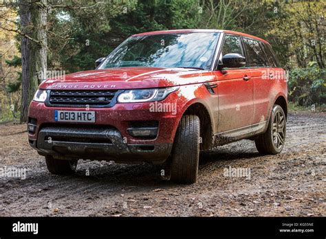 Range Rover Sport Off Roading Stock Photo Alamy