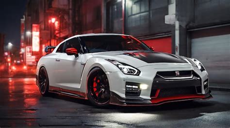 Premium Photo | A nissan gtr nismo