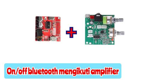 Cara Menambah Modul Bluetooth Pada Amplifier 2 1 Dc 5v YouTube