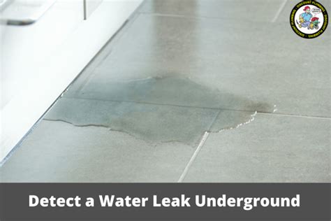 How To Detect A Water Leak Underground