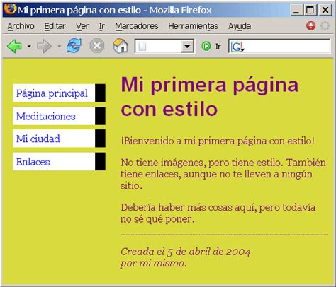 Diseño Paginas Web Jsp SesiÓn 9 Hojas De Estilo