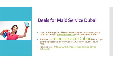 Ppt Maid Service Dubai Powerpoint Presentation Free Download Id