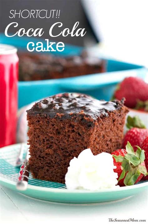 Shortcut Coca Cola Cake The Seasoned Mom