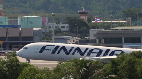 Phuket Thailand November Finnair Airbus A Oh Lwh Landing