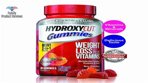 Hydroxycut Non Stimulant Weight Loss Mixed Fruit Gummies 90 Count Youtube