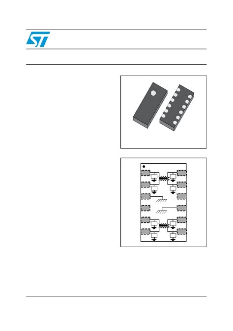 Ecmf04 4amx12 Datasheet113 Pages Stmicroelectronics Common Mode