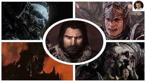 Middle Earth Shadow Of Mordor All Bosses Ending Youtube