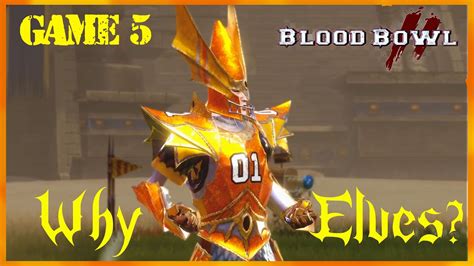 Blood Bowl Ccl High Elves Game Youtube