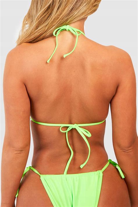 Bikini Neon Wt Ne L Boohoo D Od Ceny I Opinie Ceneo Pl