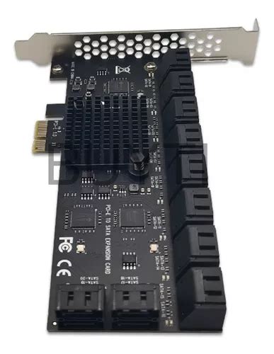 Controladora 20 Portas Sata 3 0 Marvell 88se9215 Pcie X1