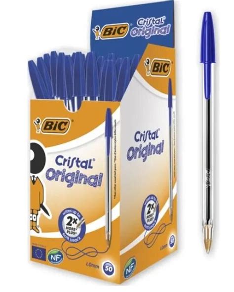 Bic Bol Grafo Mediano De Cristal Mm Azul Rojo Negro Piezas Marca