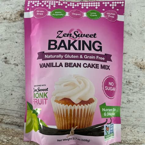 Zensweet Vanilla Bean Cake Mix Review Abillion