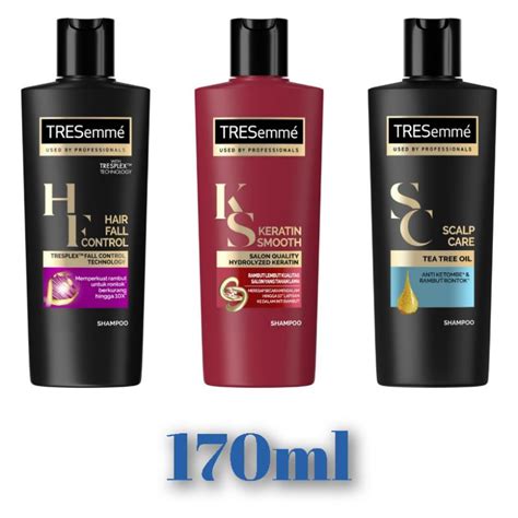 Jual Tresemme Shampo Hair Fall Control Keratin Smooth Scalp Care 170ml