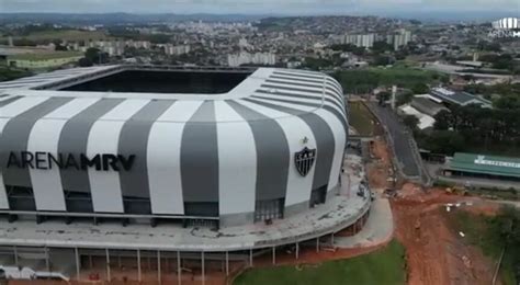 Estádio Do Atlético Mg Quase Pronto Veja Fotos Das Obras Da Arena Mrv