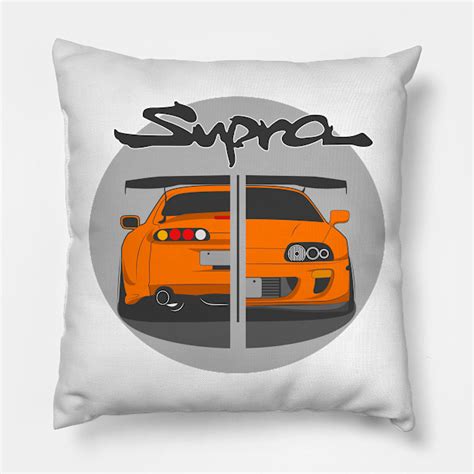 Toyota Supra Mk4 Supra Mk4 Pillow TeePublic