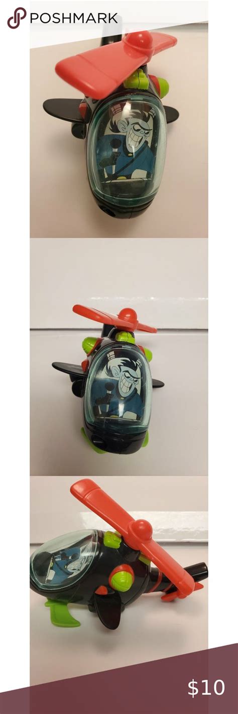 2003 Mcdonalds Happy Meal Toy Kim Possible Drakken's Helicopter | Happy ...