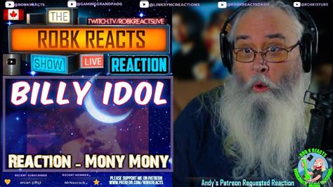 Billy Idol Reaction Mony Mony Live Requested Youtube