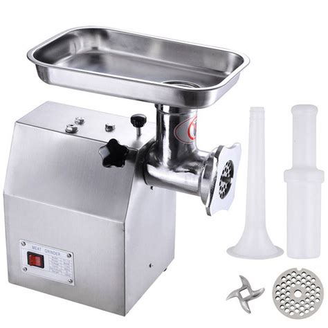 Stainless Steel Electric Meat Grinder 12 600W 0 80HP