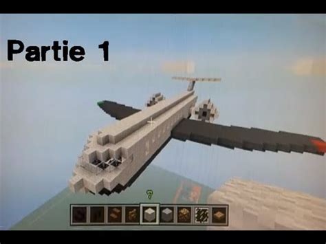 Tuto Minecraft Construire Un Avion Partie Youtube