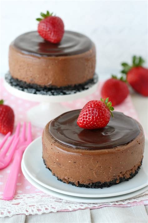 Chocolate Cheesecake For Two Glorious Treats