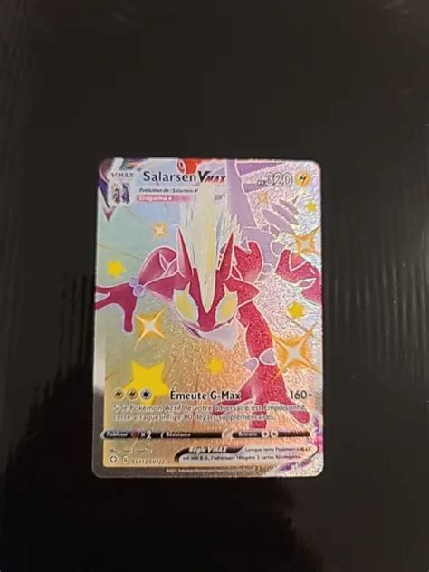 CARTE POKÉMON SALARSEN SV113 SV122 Vmax SHINY Epée et Bouclier EB4 5