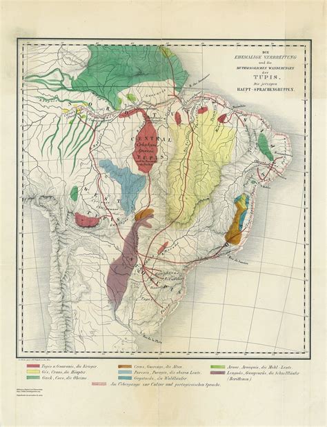 Mapa Etnoling Stico De Martius Mapa Etnoling Stic Flickr