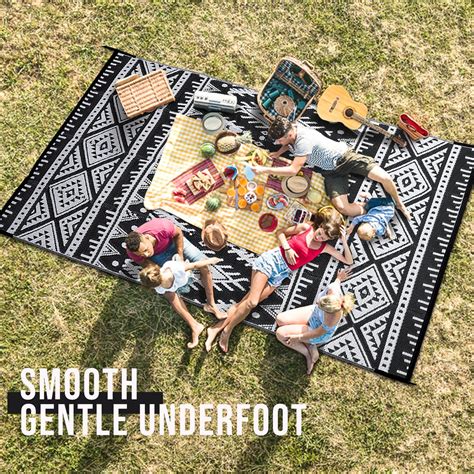 Snapklik Outdoor Rug Waterproof X Ft Reversible Outdoor