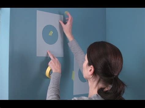 How To Paint Polka Dots On Your Walls Sherwin Williams Youtube