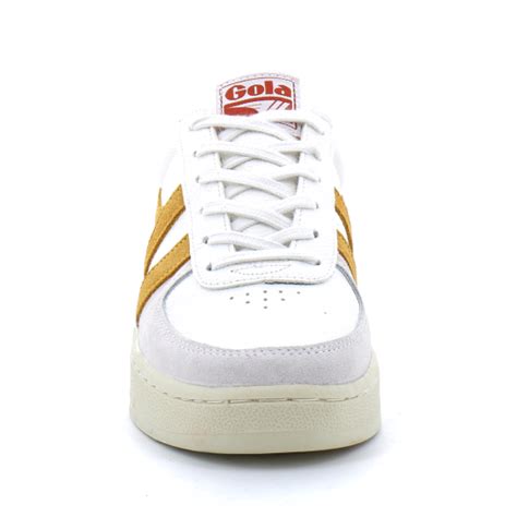 Baskets à lacets pour femmes Grandslam white sun cla415xy