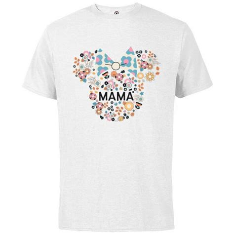 Disney Minnie Mouse Mamá Mom Icon Flowers Día De La Madre Short