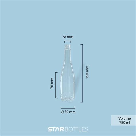 750 Ml Pet Bottle Fizz Starbottles Supplies The Best Bottles And