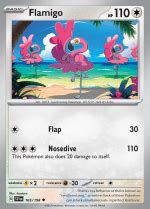 Flamigo Paldea Evolved Illustration Rare Pokemon TCG DigitalTQ