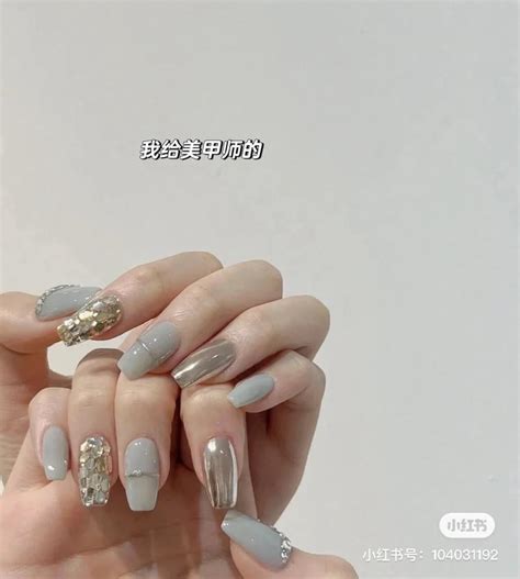 Mẫu Nail Màu Xanh Dương Nhạt Nhẹ Nhàng Xinh Xắn HOT TREND