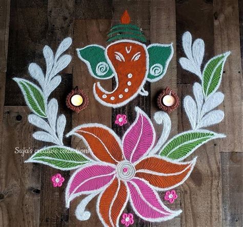 Collection Of Over 999 Amazing Full 4K Ganpati Rangoli Images