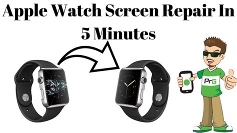 How To Repair Apple Watch Screen Lcd In 5 Minutes Youtube