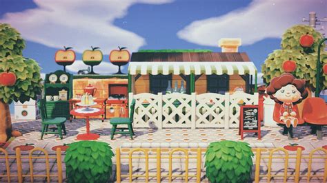 ぐみ🐛 🅐‌🅒‌🅝‌🅗 On Twitter 【🌈🍎】 りんごカフェ🍏 あつ森 あつまれどうぶつの森 Animalcrossing