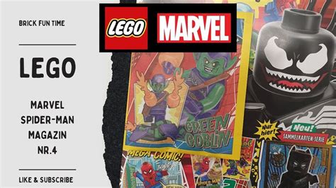 LEGO MARVEL Spider man Magazin Nr 4 Review mit dem Grünen Kobold