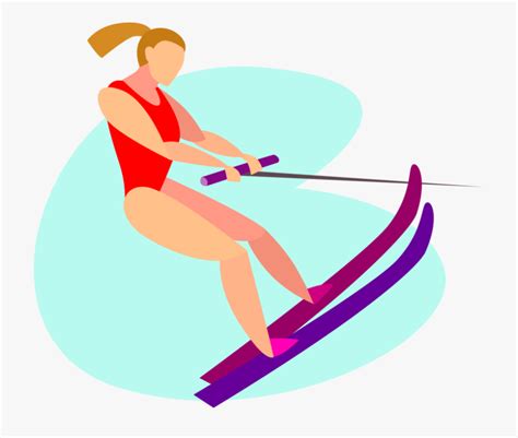 Water Skiing Clipart