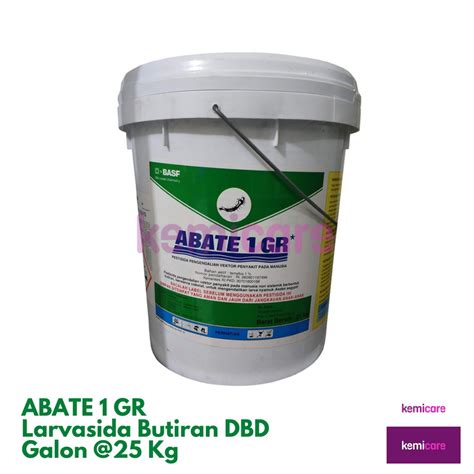 Jual Abate Gr Galon Drum Pail Kg Pembasmi Jentik Larva Nyamuk Dbd