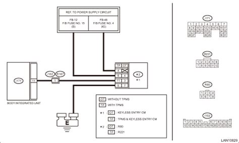 Subaru Crosstrek Service Manual Dtc U1500 Keyless Uart