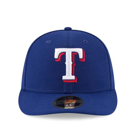 New Era Texas Rangers Authentic Low Profile 59fifty Fitted Mlb Cap Game