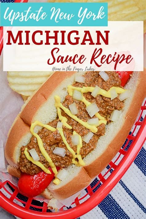 Michigan Sauce Recipe Hot Dog Chili Sauce Recipe Meat Sauce Recipes