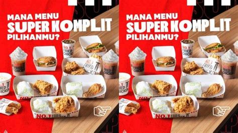 Hot Lebaran Promo Kfc April Nikmati Paket Jagoan Puas Rp